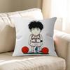 Anime Slam Dunk Pillow Cushion Cover Pillowcase Living Room Sofa Home Decor Customized