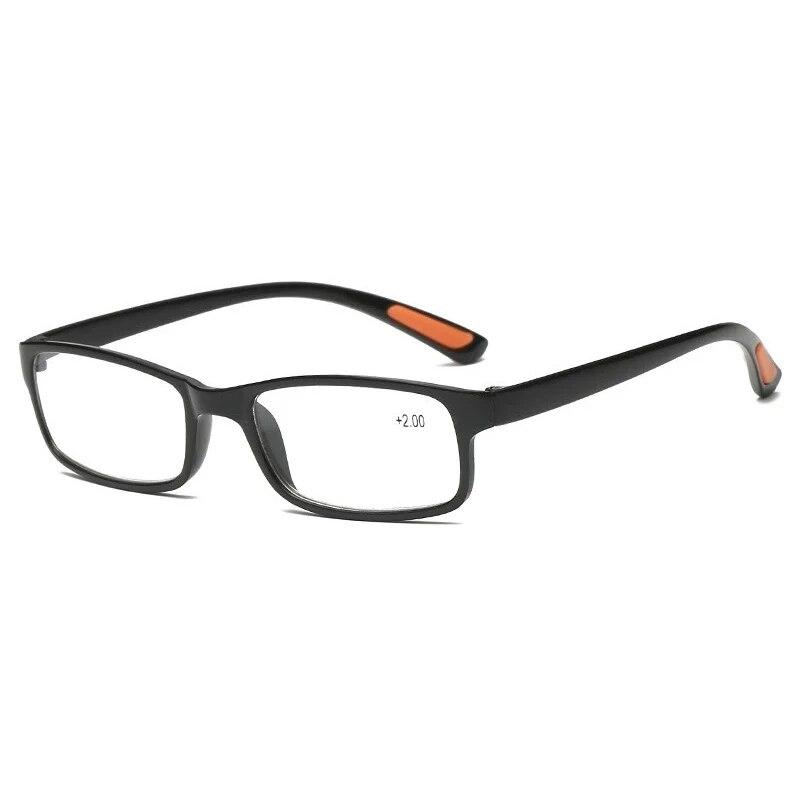 Ultralight Square Reading Glasses Men Women Resin Lens Prebyopia Eyeglasses Presbyopic Eyewear +1.0 +1.5 +2.0 +2.5 +3.0 +3.5 4.0