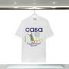 Cross-border Casablanca Summer New Casablanca Letter Logo Printed Loose Short-sleeved T-shirt