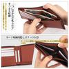 [Ecoofee] Men's Bifold Wallet Genuine Leather, RFID Blocking, Brown 9.5 X 11.5 X 1.5 Cm