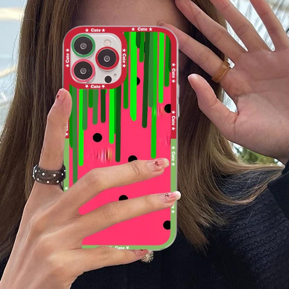 Watermelon Pattern Phone Case For Redmi 7 8 9 A For Redmi Note 5 7 8 9 10 11 Pro Max 4G 5G Funfas