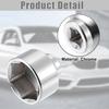 Universal 30mm Car Oil Filter Wrench Oil Filter Socket Wrench Housing Pack of 1