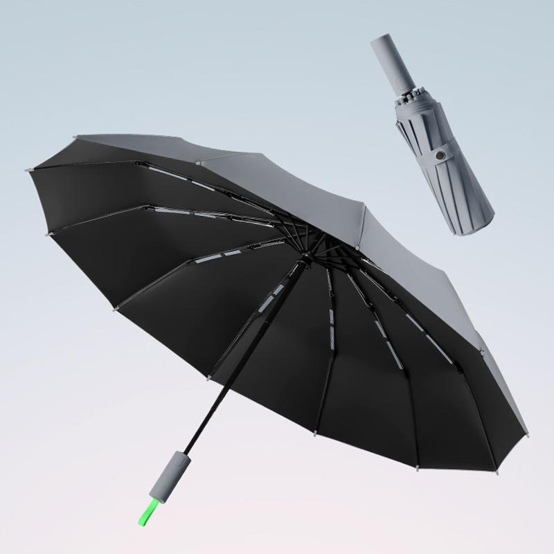 Новый автоматический зонт для женщин складной зонт от солнца ветрозащитный прочный — фото 11