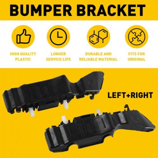 2PCS Fit Accent Front Bumper Hyundai Bracket Driver&Passenger 2012-2017 Side for