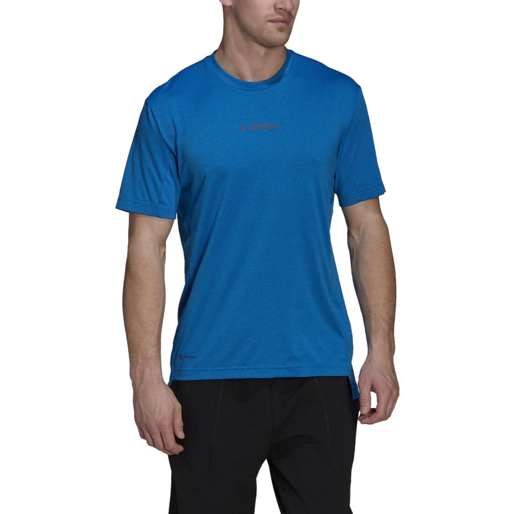 Adidas Terre T Shirt Men's Blue H53380