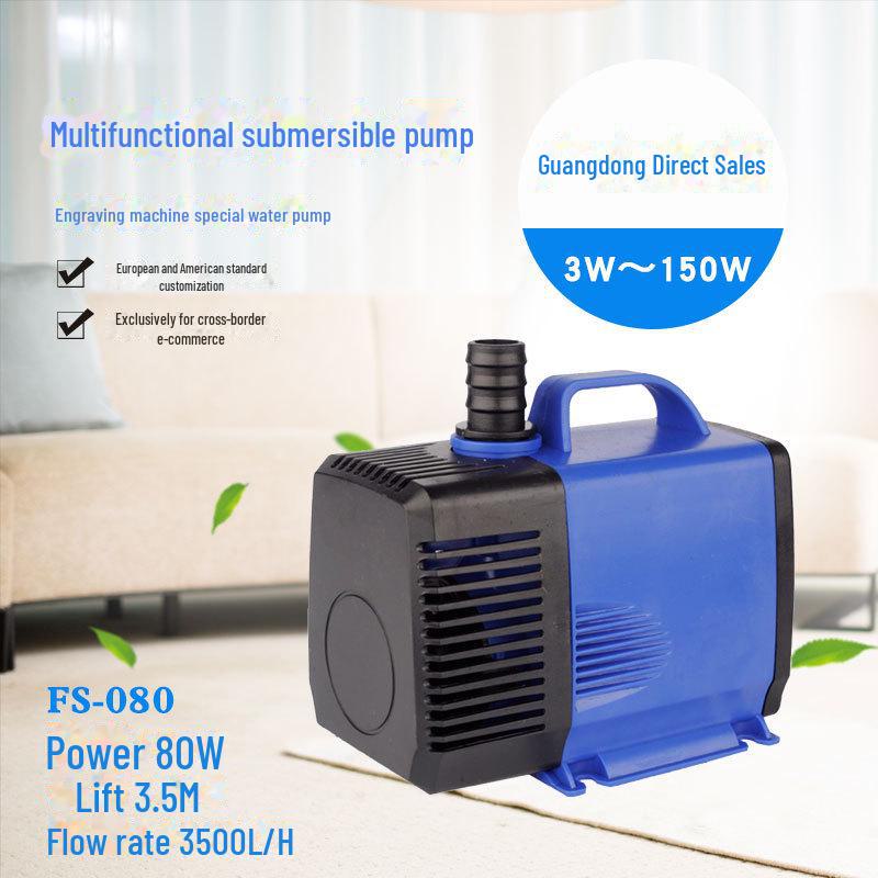 Changhai 80W Water Pump for Hydroponics, Cooling Fans, and Wine Cutting Machine