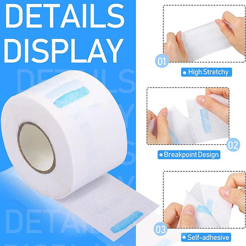 1/5pcs/set Professional Neck Paper Salon Barber Hair Dresser Roll Cutting Dressing Hairdressing Collar Accessory Necks Covering
