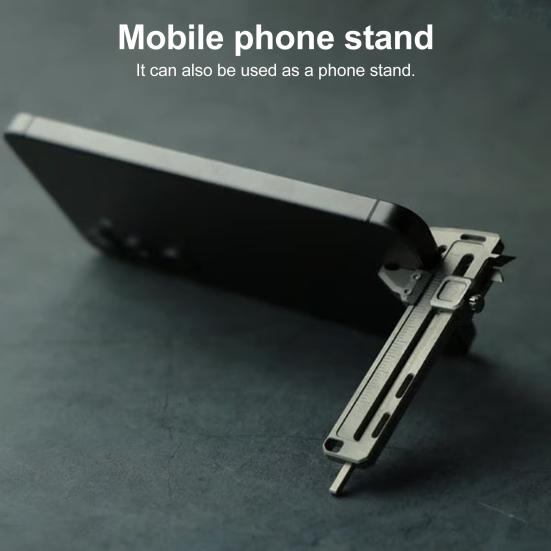 Mini Vernier Caliper Ruler with Precision Measurements Metal EDC Wrench Bottle Opener Outdoor Keychain Tool