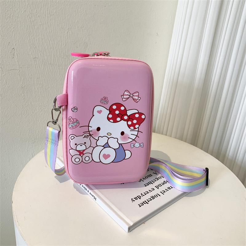 2024 Trendy Girls' Crossbody Bag - Cute Ice Princess Shoulder Bag & Baby Coin Purse
