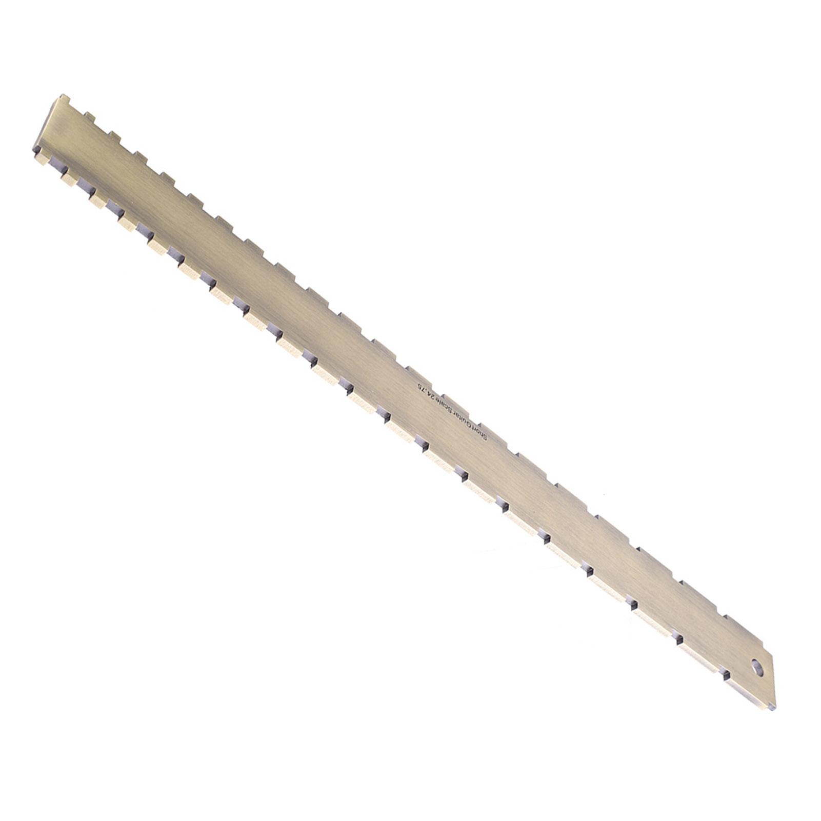 

Practical 24.75 Notched Fret Board Straight Edge Luthiers Tool for Guitars Neck Leveling