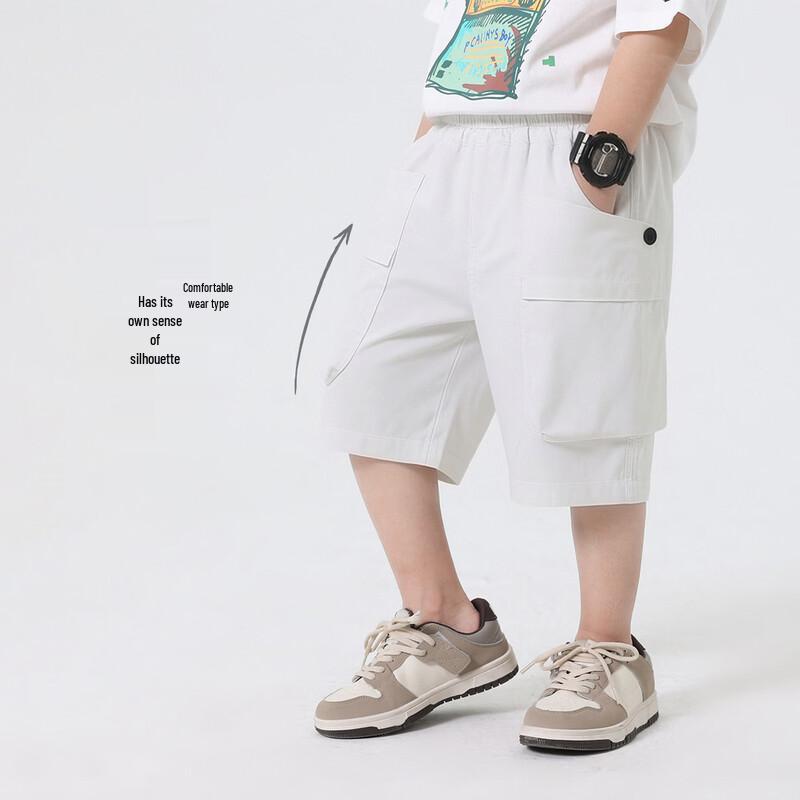 Boys' Summer Thin Casual Cargo Shorts