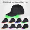 Cool Men Women LED Baseball Hat Light Up Hats Flash Glow Rave Party Cap for Hip-hop Club Stage Performance Caps