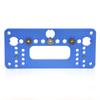 Woodworking Jig Hole Opener Puncher Blue Aluminium Alloy Locator with Screwdriver 08610A Type