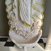 Religious Virgin Mary Holy Water Font Wall Mounted Mary Wall Hanging Font  Home Decor