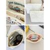 Cute Cartoon Printed Ladies Cosmetic Bag Love Quilting Women's Small Storage Bags Sweet Portable Female Clutch Purse Handbags