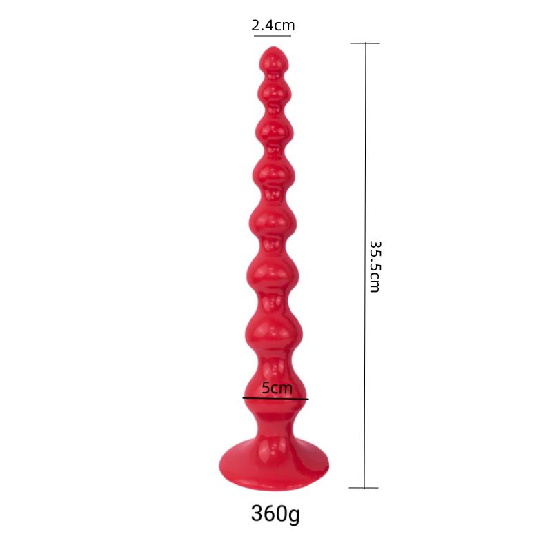 PVC Anal Plug Bead Butt Plug Prostate Massages Masturbator Sex Toys for Man Anal Dilator Sex Products