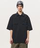 BLACK MOMENT Tech Pocket Half Shirt [Black]