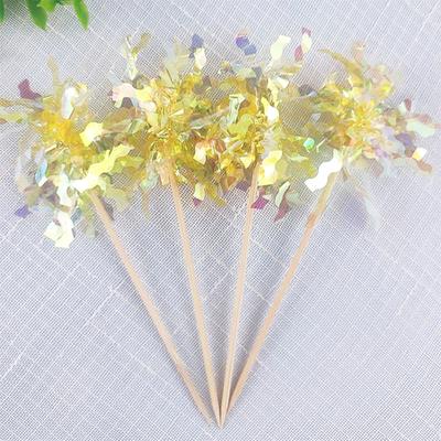 5 Pezzi Topper Torta Buon Compleanno Glitter Decorazione Torta Colorati Fai da Te Baking Cupcake Toppers per Matrimonio Festa di Compleanno