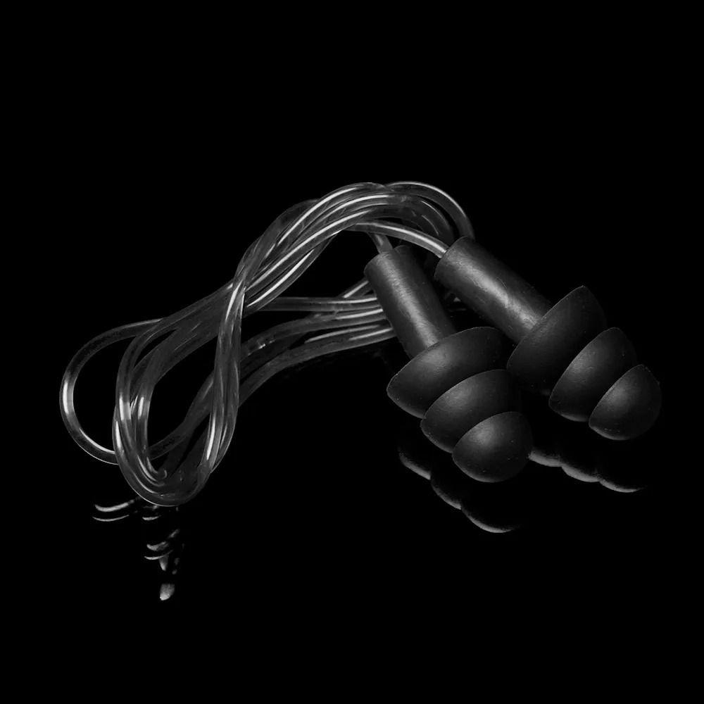 Corded Ear Plug Protector Anti Lost Silicone Hearing Protection Noise Reduction  Sleep