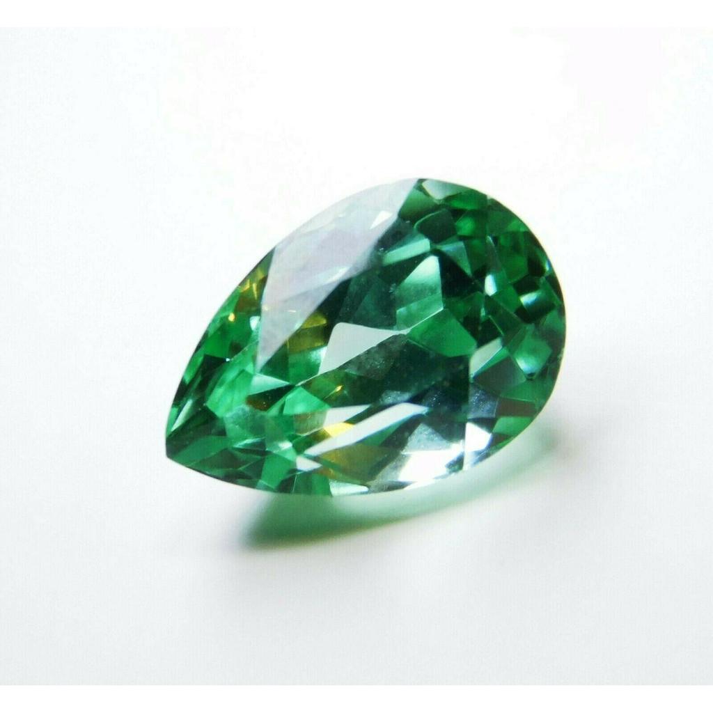 Certified Natural 10.28 Ct Grandidierite Loose Gemstone Bluish Green Pear Shpae