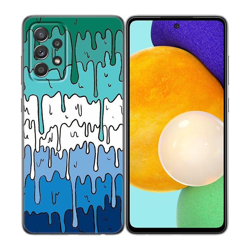 Pastell Kawaii Schmelzen Lesben Stolz LGBTQ Fall Für Samsung A21 A30 A50 A52 S A13 A22 A32 A53 A73 5G A11 A12 A31 A51 A70 A71 A72
