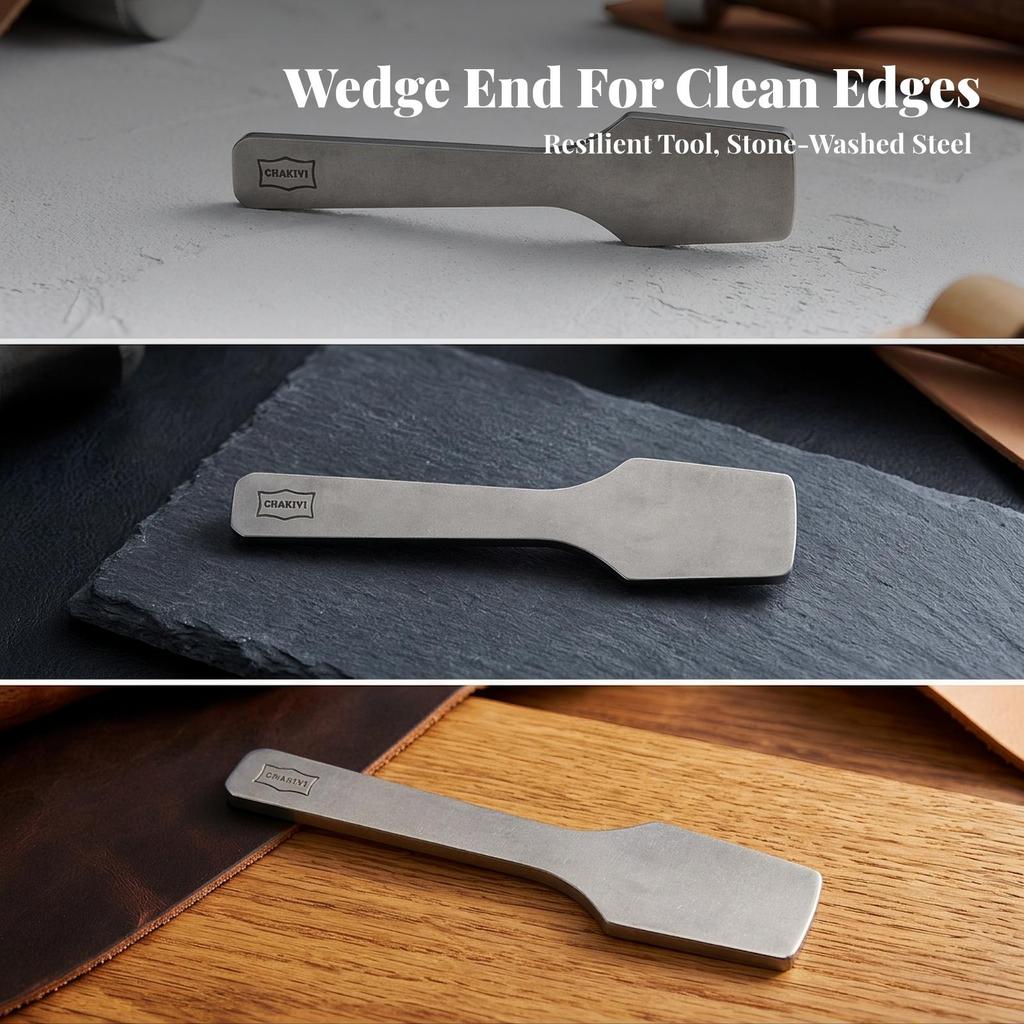 Knocking Tool One-Piece Leather Craft Tools Slim for Workshop, Leathercrafters