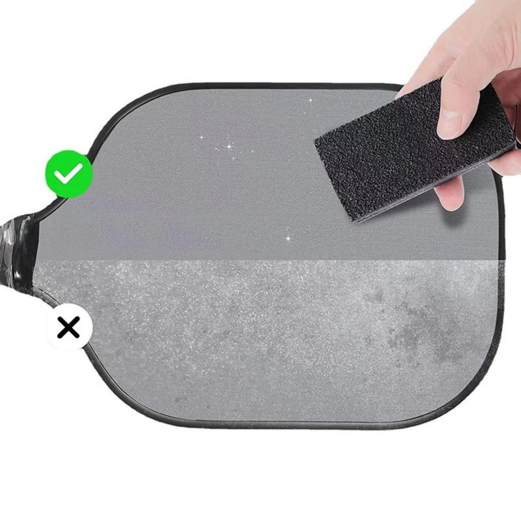 Portable Pickleballs Paddles Cleaning Eraser Safe Paddles Dust Dirt Remover Tools Carbon Fiber Racket Cleaner Easy Use