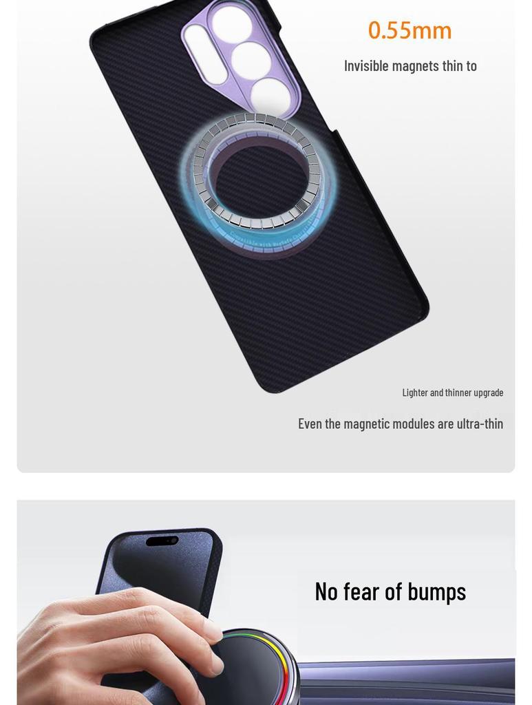 Samsung S26 Ultra/S26+/S26 Kevlar Aramid Fiber Protective Phone Case