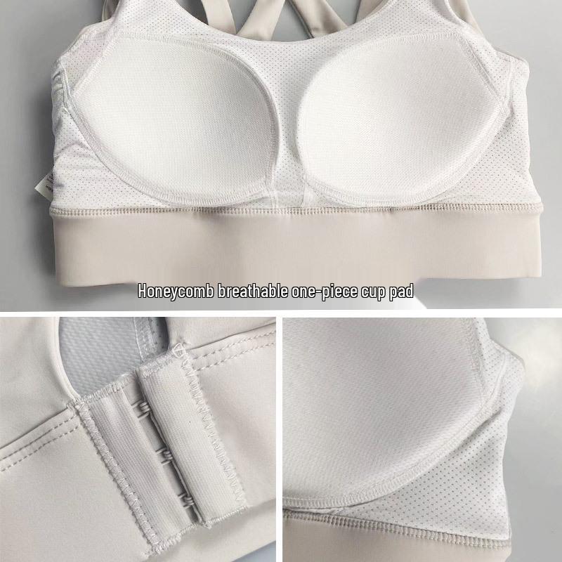 Shockproof Anti-Sagging High-Intensity Sports Bra for Running, Fitness, and Yoga