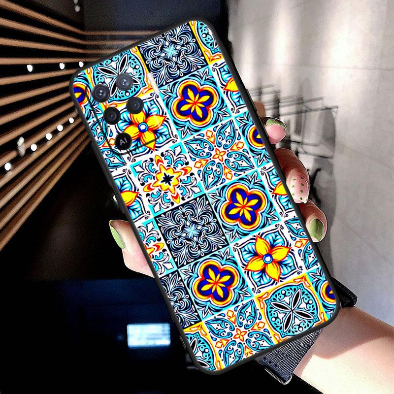 

Moroccan Mosai Tile Pattern Case For Oppo A74 A54 A94 A80 A60 A40 A18 A38 A58 A78 A98 A96 A76 A16 A15 A17 A57 A77 A5 Pro OPPO A54 5G