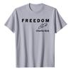 Men's Commemorative Print T-Shirt Free Neck T-Shirt