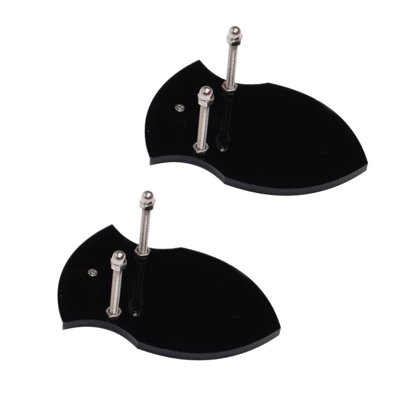 2pcs Acrylic Swords and Axes Wall Mount Holder Vertical Decorative Rack Collectibles Display Stand Decoration Holder