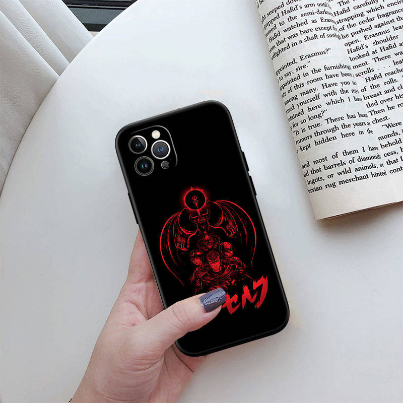 IR1 Berserk Guts Case for Samsung A06 A35 A25 A24 A15 A05S A05 M55 M35 M15 A02 A12 A13 A10 A16 A20 A30 A22 A31 A32 A33 A42 A50