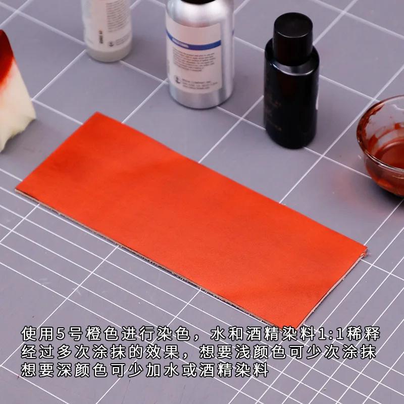 30ml/Flasche Lederalkohol-Farbstoff pflanzlich gegerbt DIY-Farbstoff Pigment verdünnbar