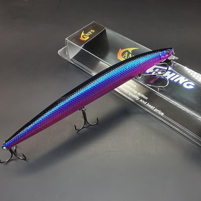 1pc Big Bionic Minnow Lure Artificial Bait 180mm/24g Half Water Fishing Lure Fishing Tackle  - Perfect for Catching Big Fish