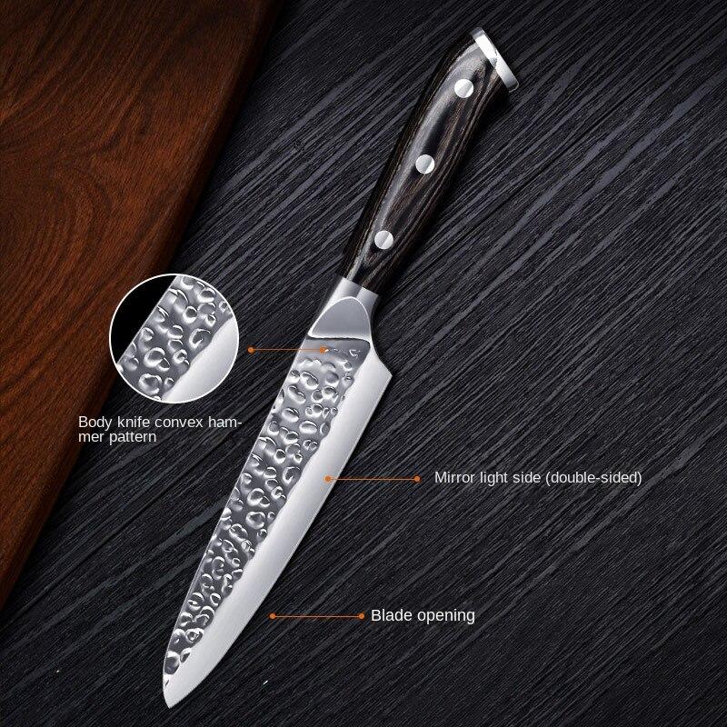 Stainless Steel 5-inch Universal Knife Fruit Knife Peeled Knife and Vegetable Knife Kitchen Knives