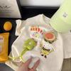 3D Hamburger Doll Children's Cotton Summer T-Shirt - Cute, Loose Fit, Short Sleeve