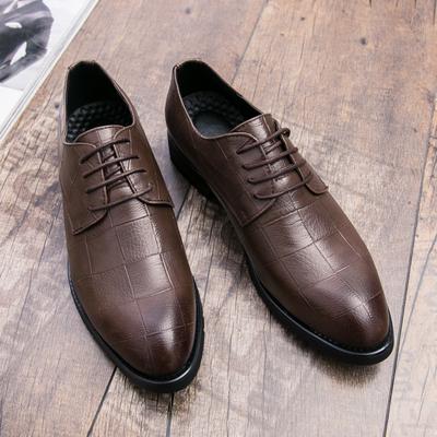 Schuhe für Herren Leder Business Anzugschuhe Designer Derby Formal Allround-Casual Stoßdämpfend Abriebfest Schuhwerk