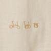 BROMPTON LONDON Basic Solid Long Sleeve T-Shirt - Cream (P253Uts411)