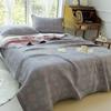 All-Cotton Yarn-Dyed Jacquard Gauze Blanket - Soft, Skin-Friendly Four-Season Bedspread