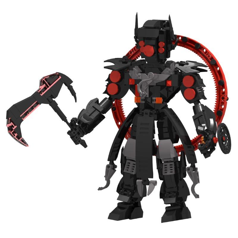 31,5 cm Skibidi Toalett Sickle Titan Speakerman Figur Modell Skrivbords Prydnad Leksak Gåva