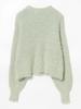 Beams Heart Shaggy One Size L/S Knit, Color-Coordinated Knit, Women's, SAX,