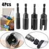 Socket Socket Adapter Hand Tools 1/4 Inch 10mm 12mm 14mm Butterfly Bolt Hex Shank Screwdriver Sleeve Socket Wrench