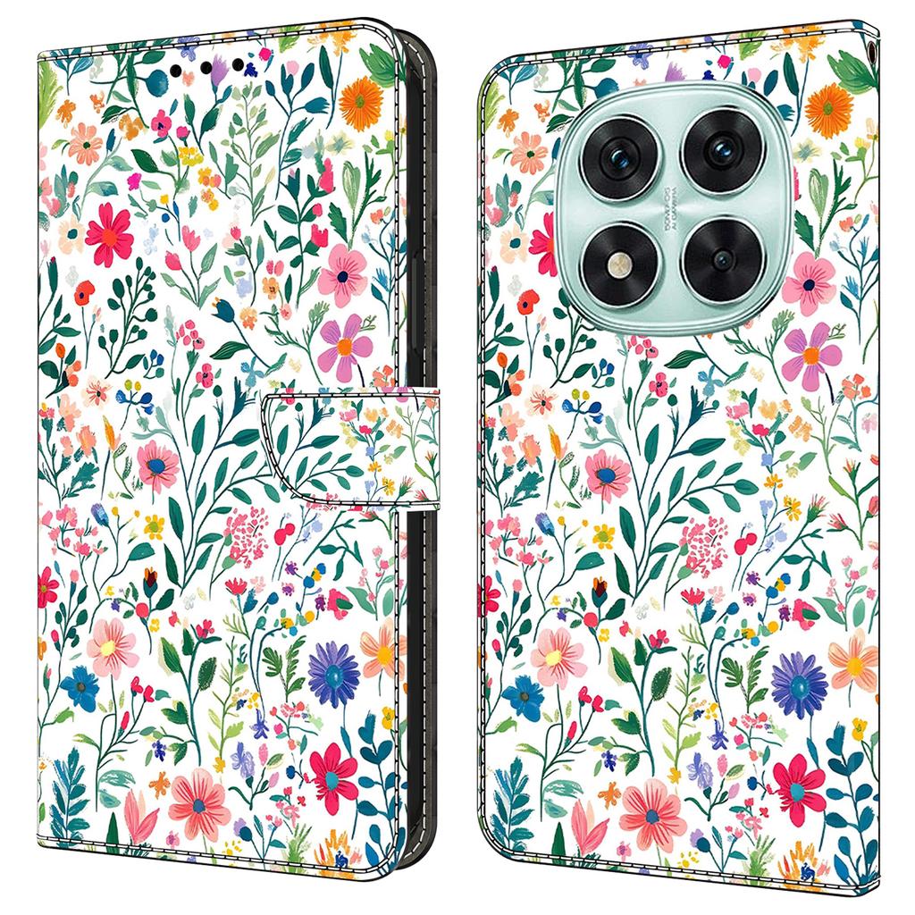 Etui dla Xiaomi Redmi Note 14 Pro 4G Portfel Stojak Wzór Drukowany Skóra PU Klapka Pokrowiec na Telefon