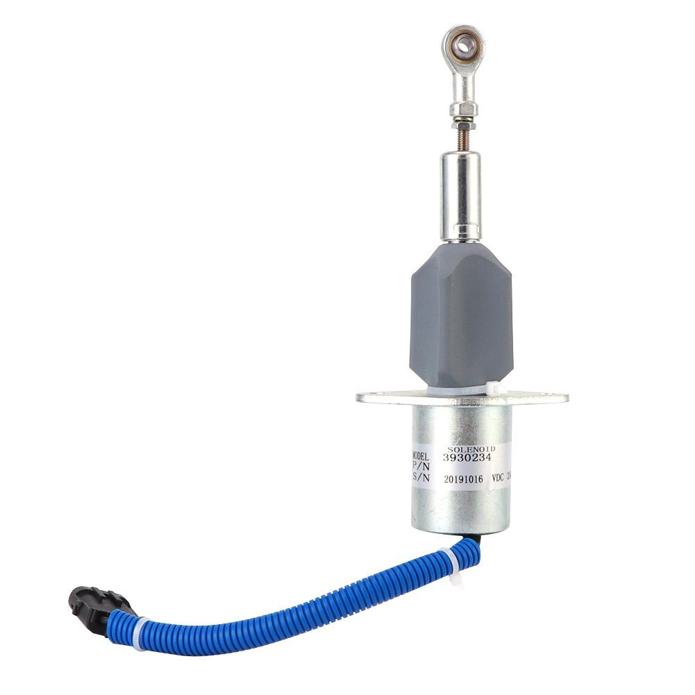 

Електромагнітний клапан відключення для Cummins 6.3CT8.3LSA435524 Аксесуари 3930234 DC 24V