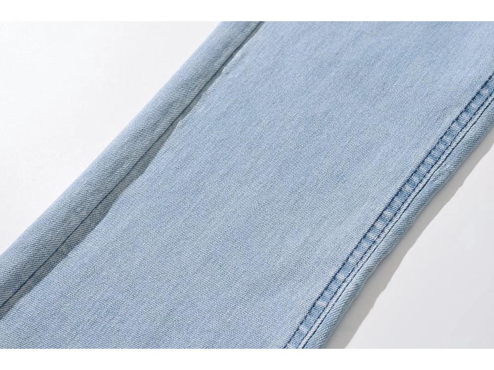 Spring Fashion Women's Washed Bell Bottom Jeans - Slim Fit, Loose Long Pants