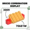 Non-Toxic 42 Pcs/Lot 3009 1X6 Dots High Basic Building Blocks Accessories Compatible With Bricks Diy Children Toys Assembly Gift Box