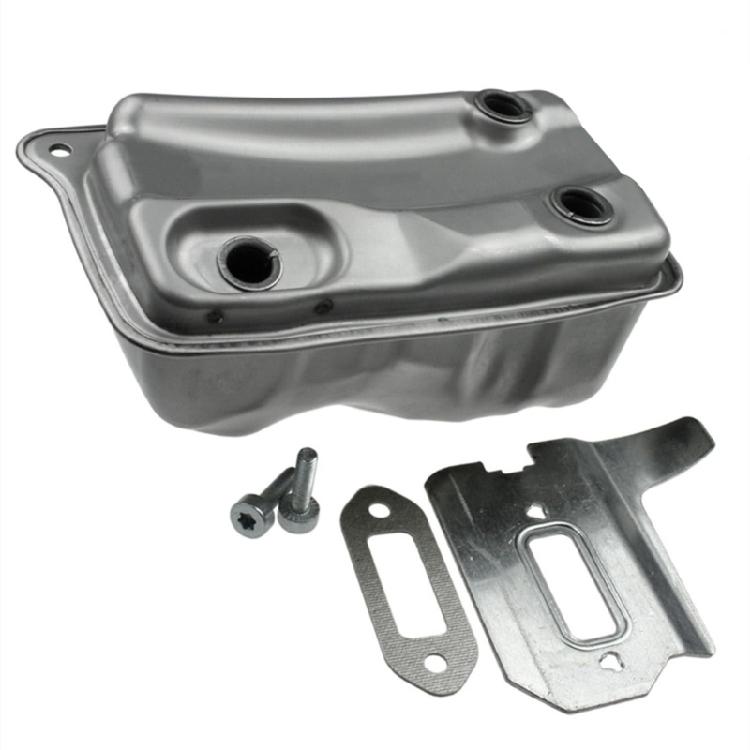 

Pack of Metal Construction OEM Replacement Exhaust Muffler Gasket Cooling Plate with Screws Parts Set for TS410 TS420 1