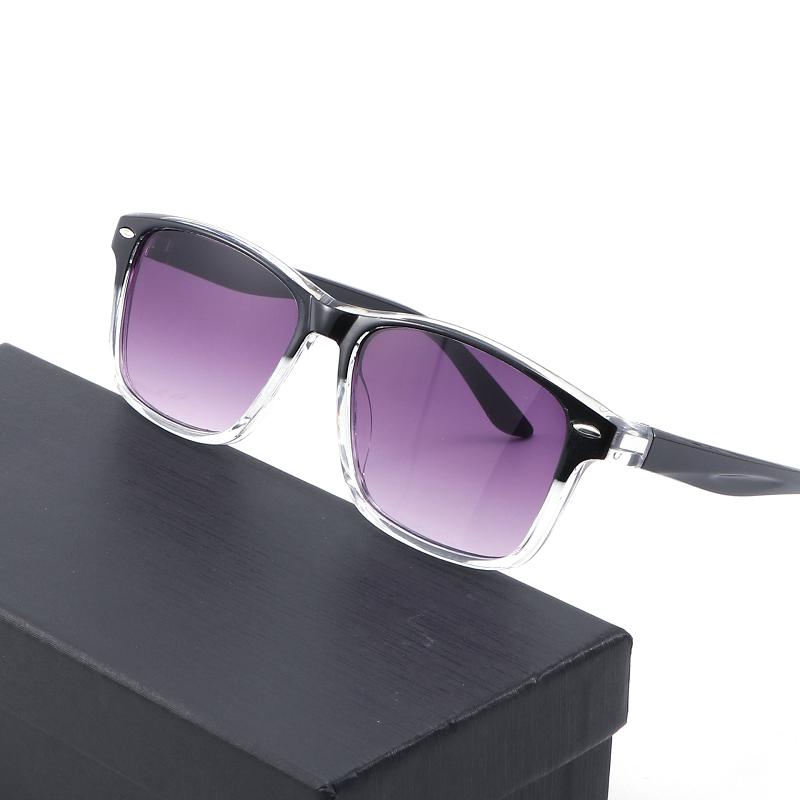 Unisex Fashion Square Lightweight Polarized Sunglasses For Driving Outdoor Activities фиолетовый