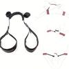 1 szt. Zestaw Bondage BDSM zestaw ograniczeń seksualnych z kajdankami mankiety na nogach ekstremalne łóżka Bondage Sex zabawki regulowane uda Bondage zabawki erotyczne dla par początkujący